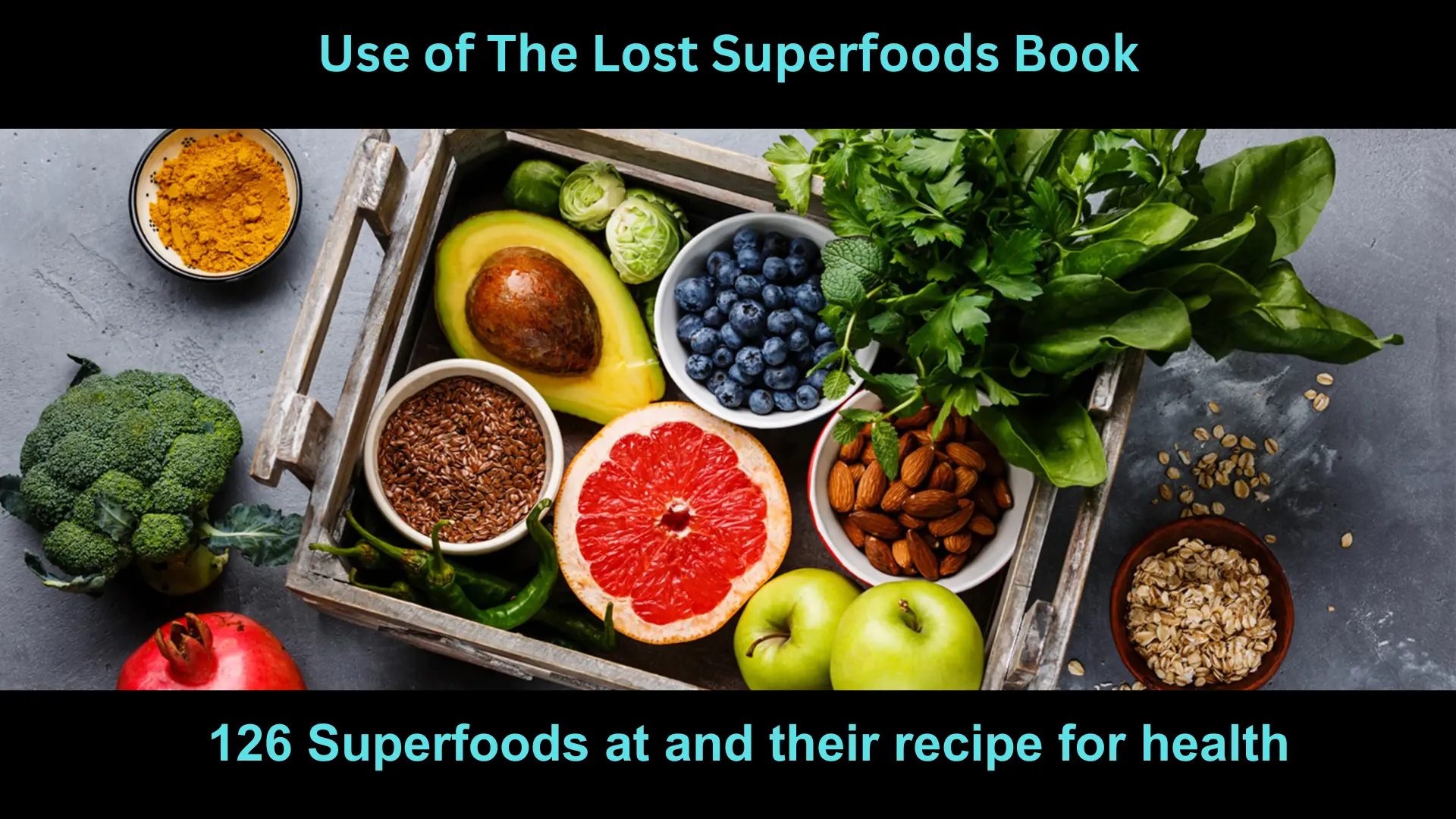 The lost superfoods book poster